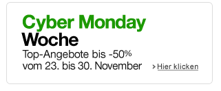 Amazon Cyber Monday Schnäppchen