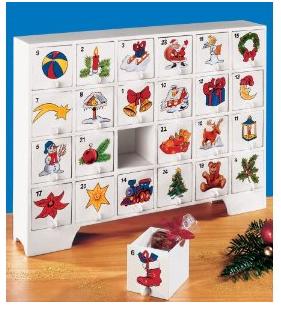 Adventskalender zum Selbstfüllen Adventskalender zum Selbstfüllen