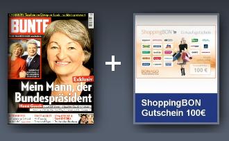 Bunte Abo Prämie ShoppingBon