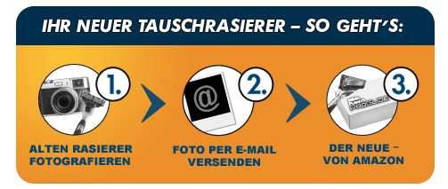 Amazon ProGlide Rasierer kostenlos