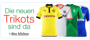 Amazon - neue Fussball Trikots Saison 2012 2013