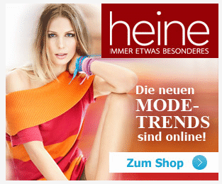 Heine Gutschein über 10 Euro für September 2012 und August 
