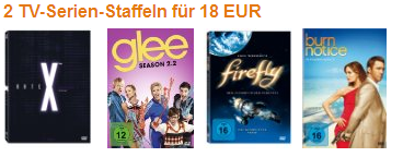 Amazon zwei Serienstaffeln billig