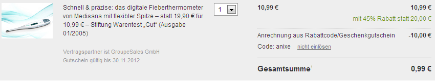 DailyDeal Gutschein