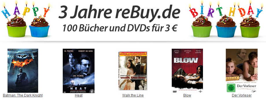 rebuy Gutschein 2012 Gutscheincode