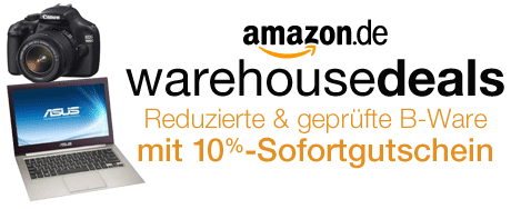 Amazon Gutschein WarehouseDeals