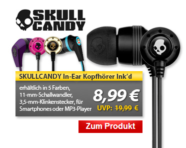 Skullcandy Coole Kopfhorer Fur Nur 8 99 Euro Pfennigfuchs Com