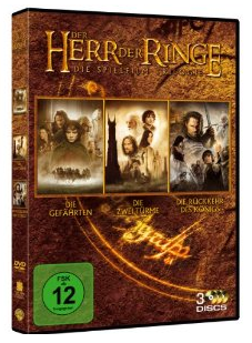 Amazon DVDs billig Herr der Ringe Triologie