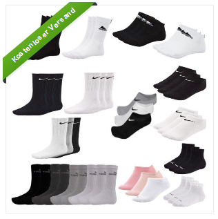 Adidas Nike Puma Socken billig und reduziert bei ebay