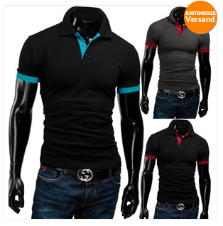 Merish Shirt Polo für Herren sehr günstig Modeschnäppchen