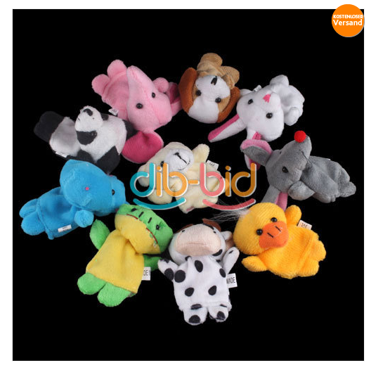 Gadget für Kinder Geschenkidee Fingerpuppen Tiere