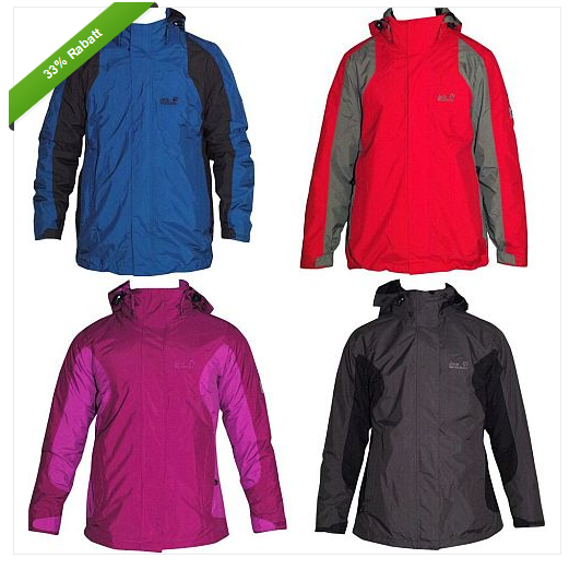 Jack Wolfskin Jacke und Schöffel Männer und Frauen