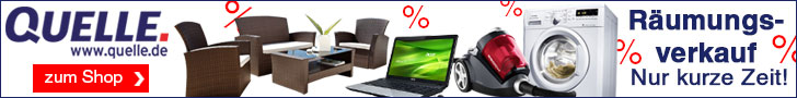 Quelle Räumungsverkauf Gutscheincode Rabattcode Onlineshop Vorteilsnummer