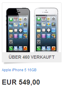 ebay Deals apple iPhone 5 billig und reduziert Smartphone