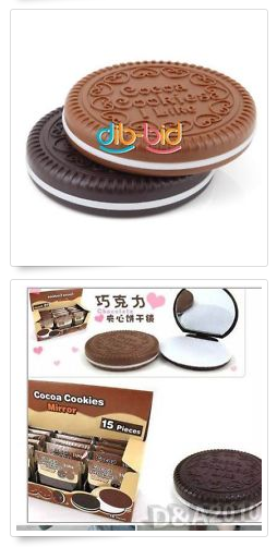 ebay Gadget Cookie Schminkspiegel billig bestellen Keksspiegel