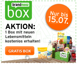 brandnooz Box kostenlos sichern Gratisartikel im Lebensmittelbereich