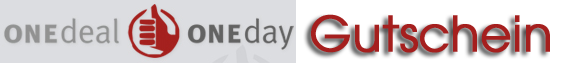 onedeal oneday Gutscheincode Rabattcode Sparcode