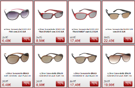 onedealoneday Rabattcode s Oliver Sonnenbrillen billig