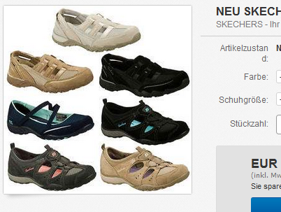 Sketchers Damenschuhe billig