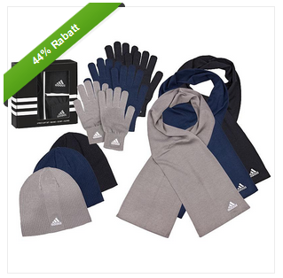 Adidas Accessoires für Winter Set mit Mütze Schal Handschuhen und mehr
