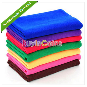 Handtuch Duschtuch groß riesig Bambusfaser billig bei ebay
