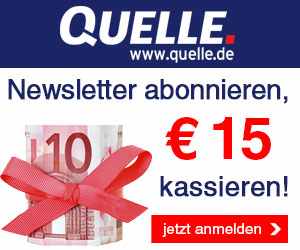 Quelle Gutscheincode Bestandskunden Onlineshop