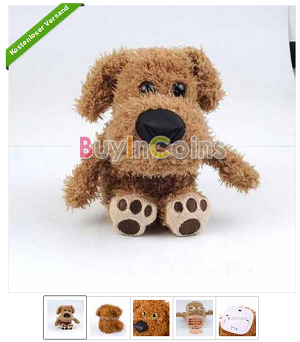 Sprechendes Kuscheltier Hund ebay Gadget und Geschenk
