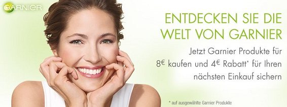 Garnier Rabattaktion bei Amazon