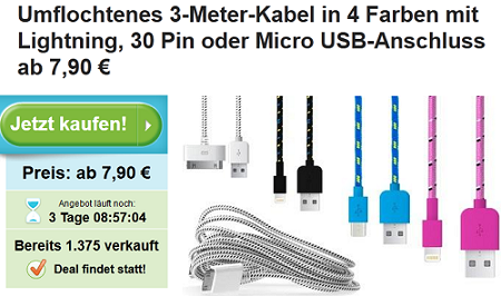 Kabelsalat bei Groupon
