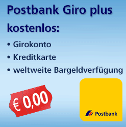 Postbank Girokonto gratis und kostenlos mit Prämie