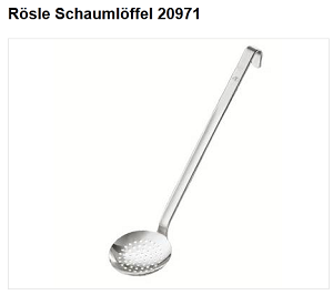 Rösle Schaumlöffel billig bei MeinPaket
