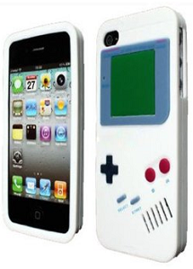 iPhone Case und Skin im Game Boy Design