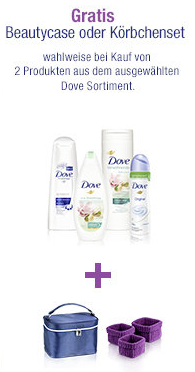 Dove Gratisaktion + jetzt tolles Geschenk sichern