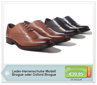 Lederschuhe für Männer bei Groupon