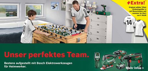 Fantrikot von Bosch bei Conrad geschenkt