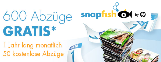 Gratisaktion bei Snapfish 6006 Abzüge geschenkt