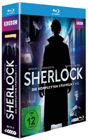 Sherlock Staffel 1 und 2 auf Blu-ray