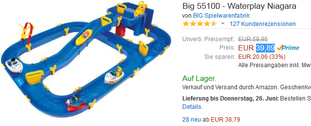 Wasserspiel Niagara