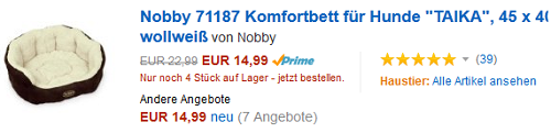 Nobby Hundebett
