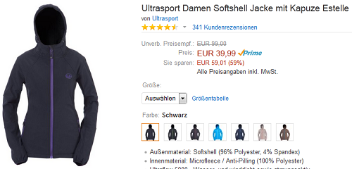 Ultrasport Damenjacke