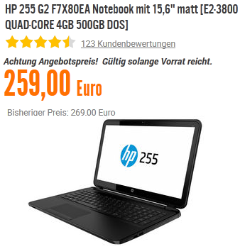 notebooksbilliger HP billig