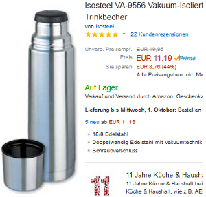 Isosteel billiger Deal