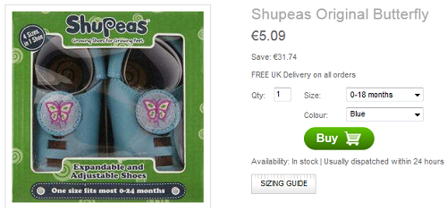 Shupeas billig und reduziert