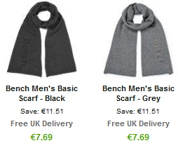 Bench Schal billig reduziert günstig