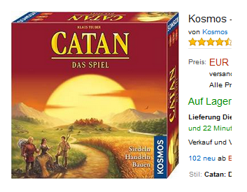 Catan Brettspiel billig & versandkostenfrei