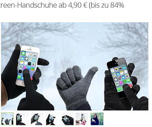 Smartphone Handschuhe für Winter