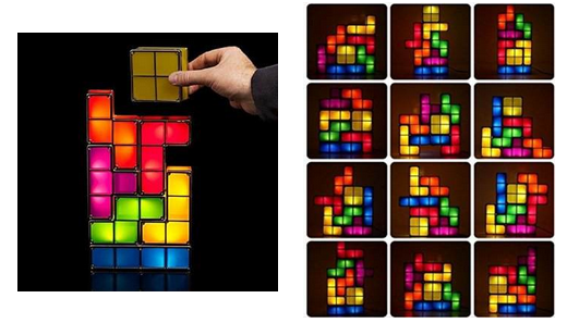 Tetris Light Lampe Geschenkidee