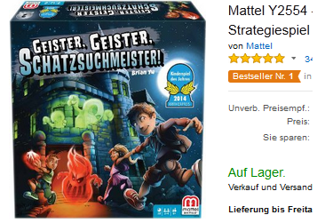 Geister, Geister Schatzsuchmeister reduziert und billig bestellen