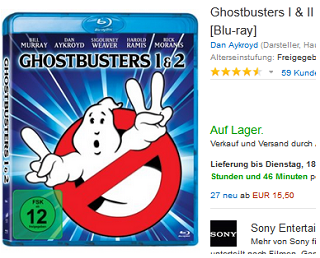 Ghostbusters die Geisterjäger