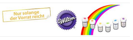 Lebensmittelfarbe Wilton billig reduziert